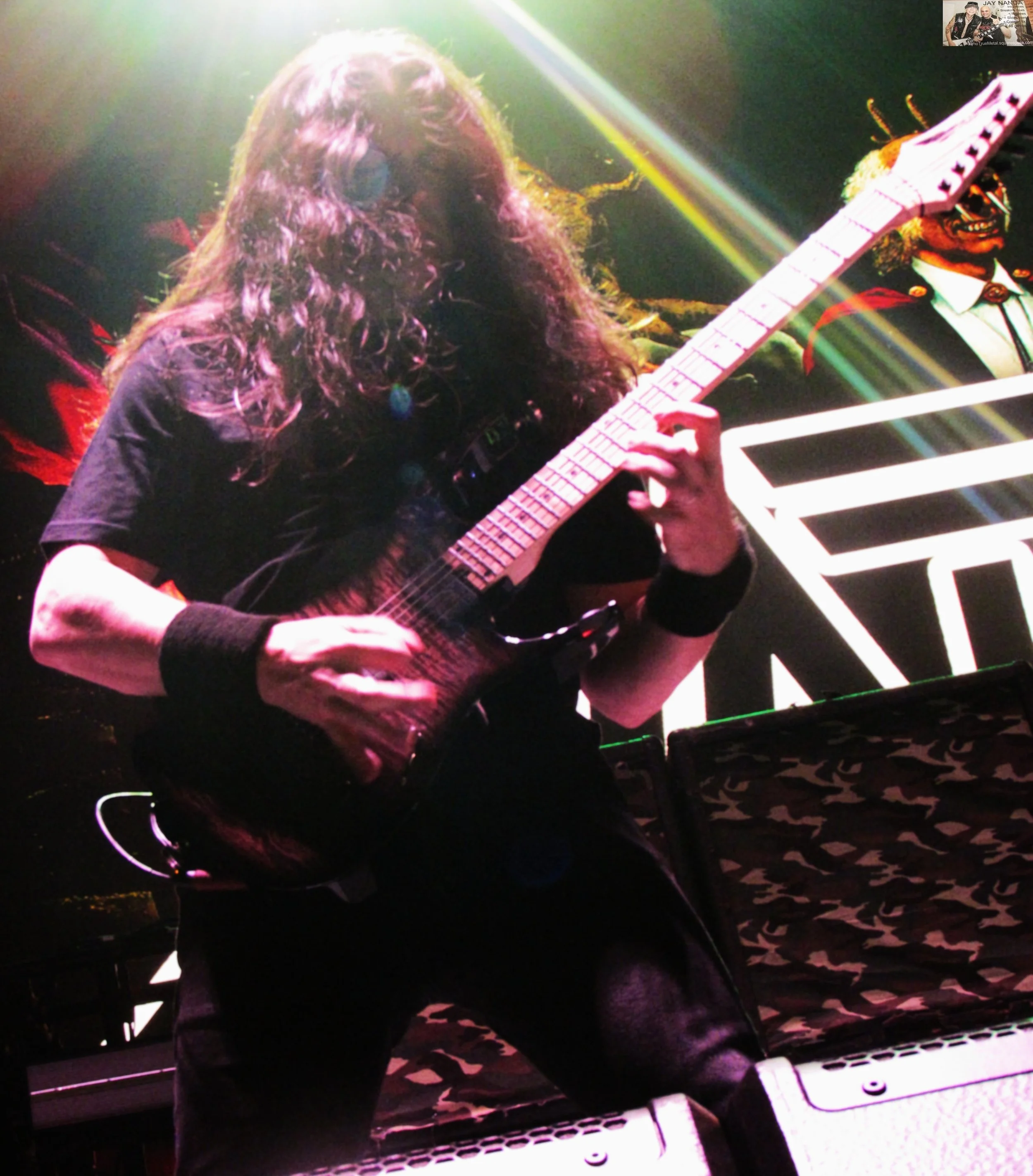  Donais, always the soft-spoken one in the group, lets his guitar do the talking.  