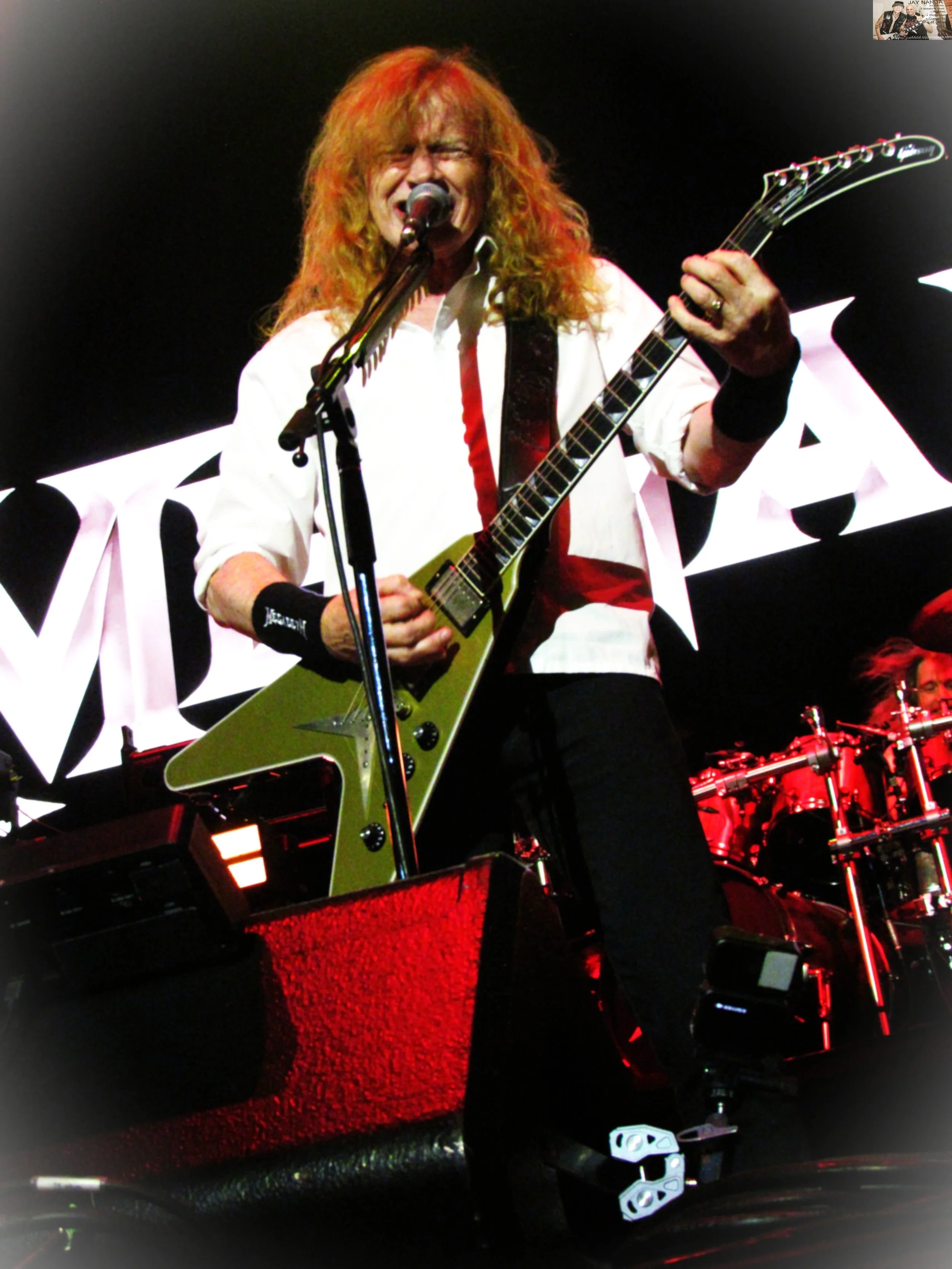  Mustaine tears through “Take No Prisoners.”  