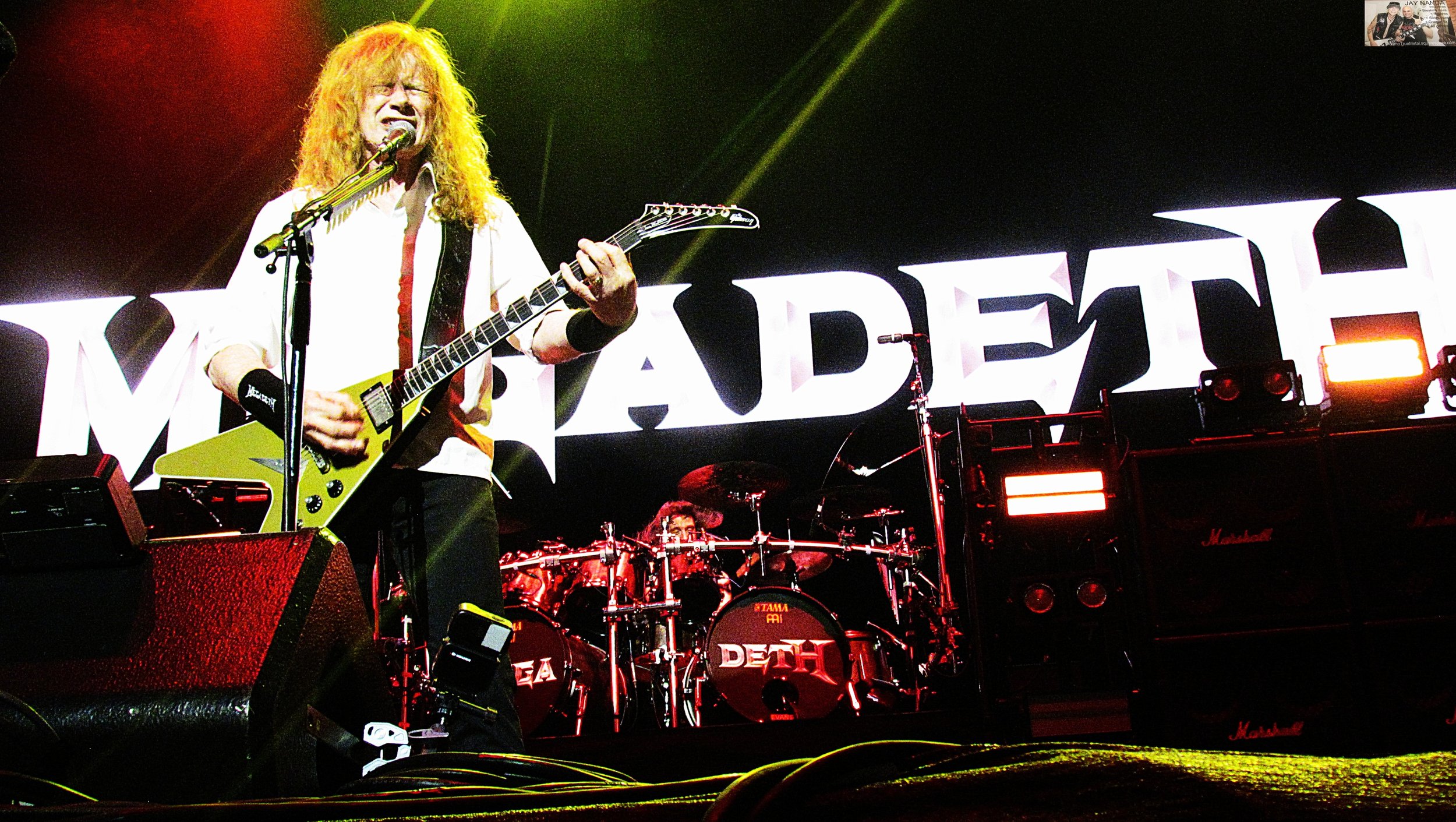  Mustaine reimagined his version of Metallica’s “Ride the Lightning” on the latest self-titled album but did not play it Tuesday.  