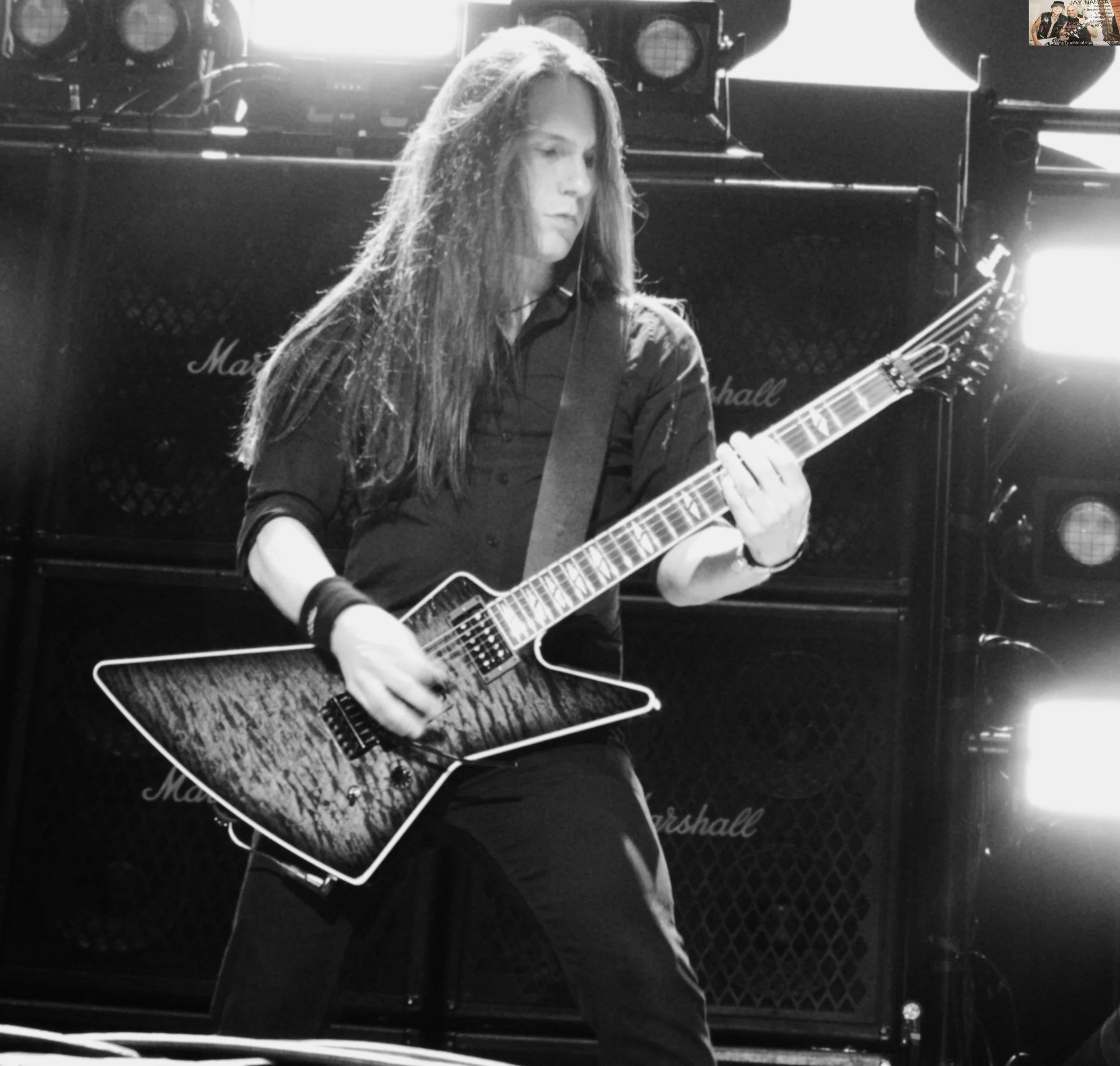  Mantysaari has been an ideal complement to Mustaine’s riffage.  