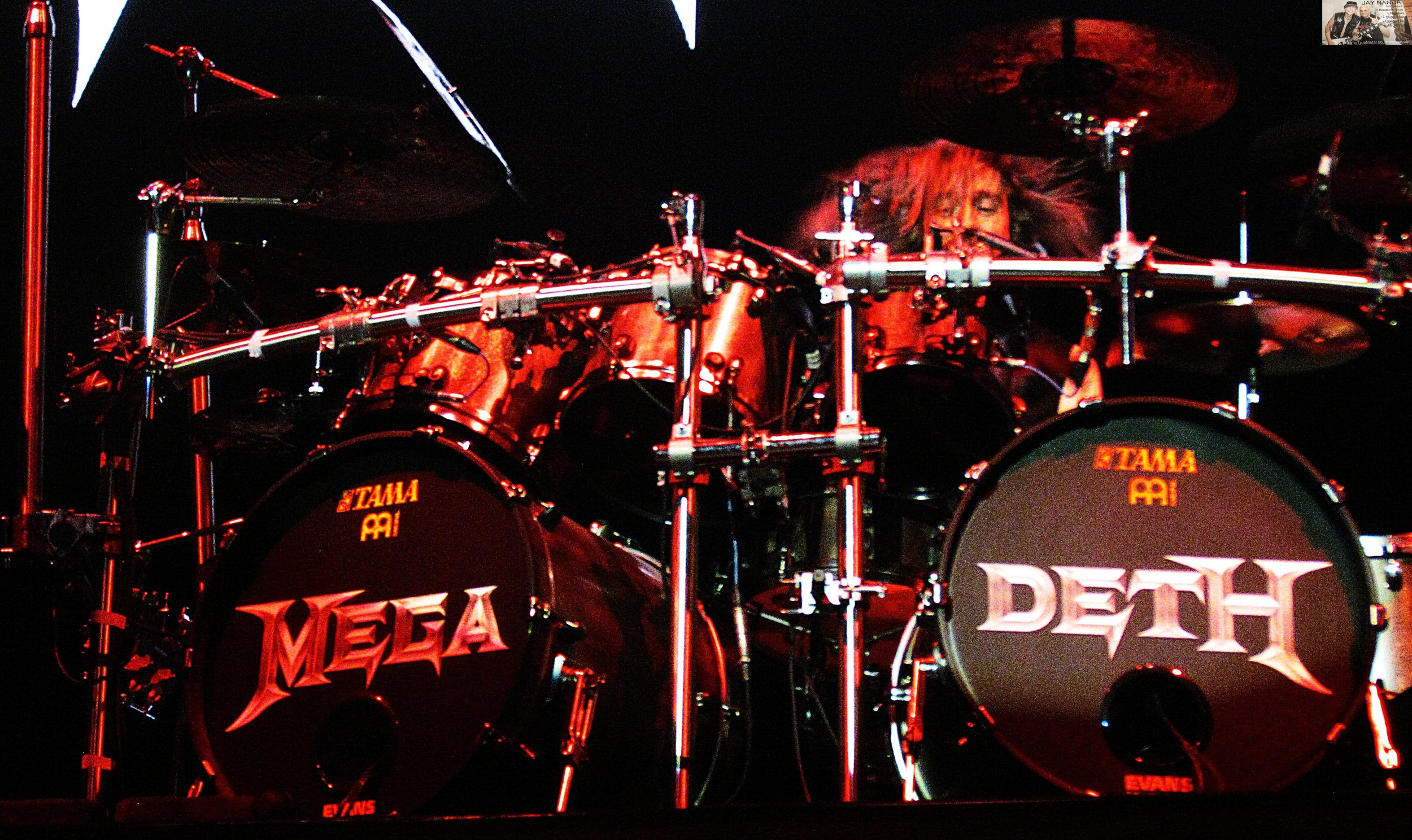  Verbeuren was a longtime drummer in Soilwork before joining Megadeth.  