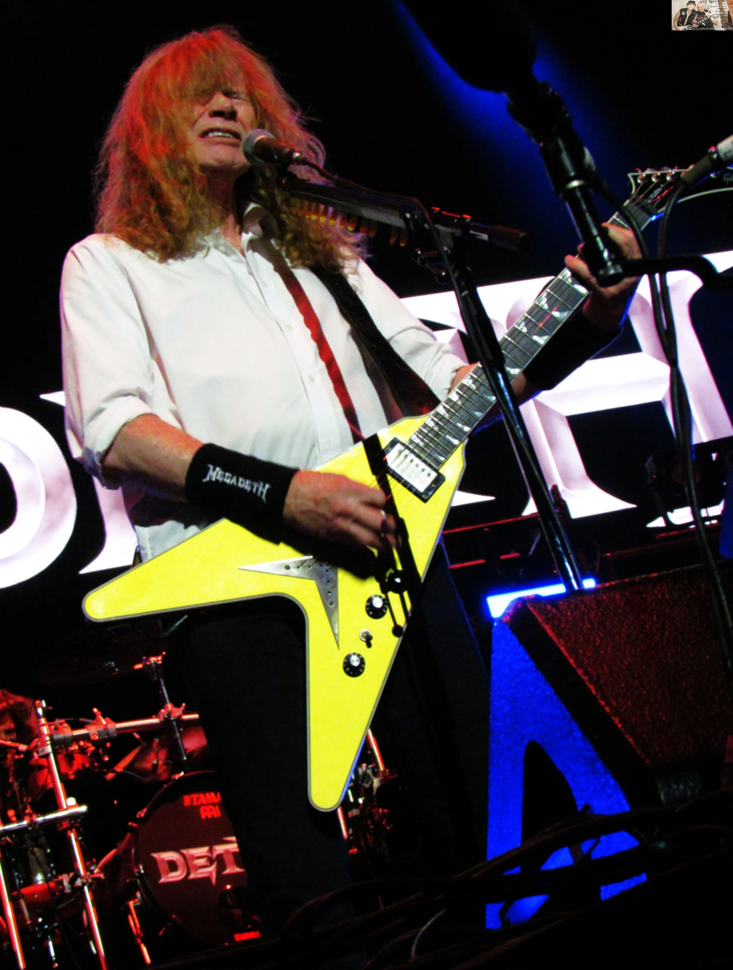  “You’ve been great, we’ve been Megadeth, goodbye!”  