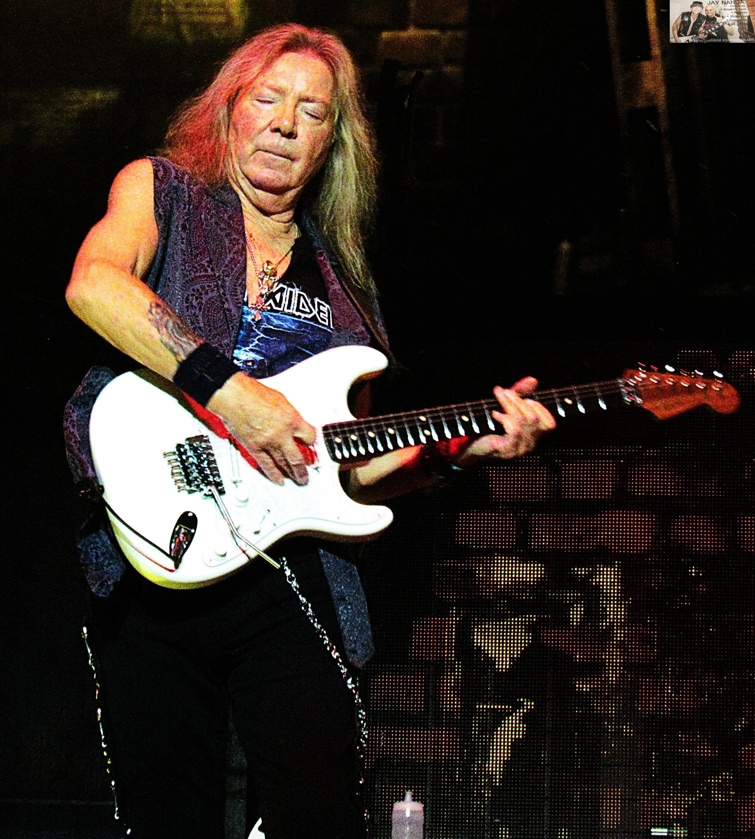  Dave Murray shreds on “Killers.”  