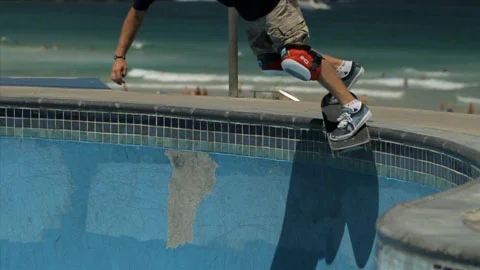 Grinding the lip of bondi - Mountain Dew My Office Video advertising production - DOP / Director Toby Heslop