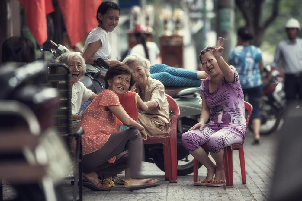 Smiles, Ho Chi Minh / 35mm