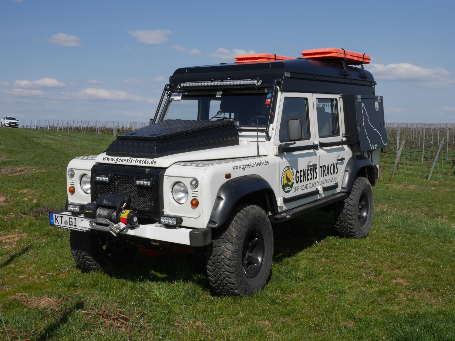 Alu Cab Hubdach Icarus Land Rover Defender Alu Cab