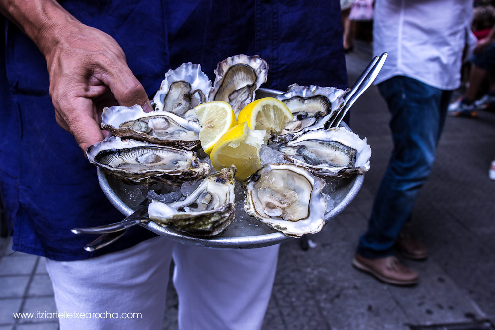 El Puertito Oyster Bar. Drinks and Oysters. Bilbao
