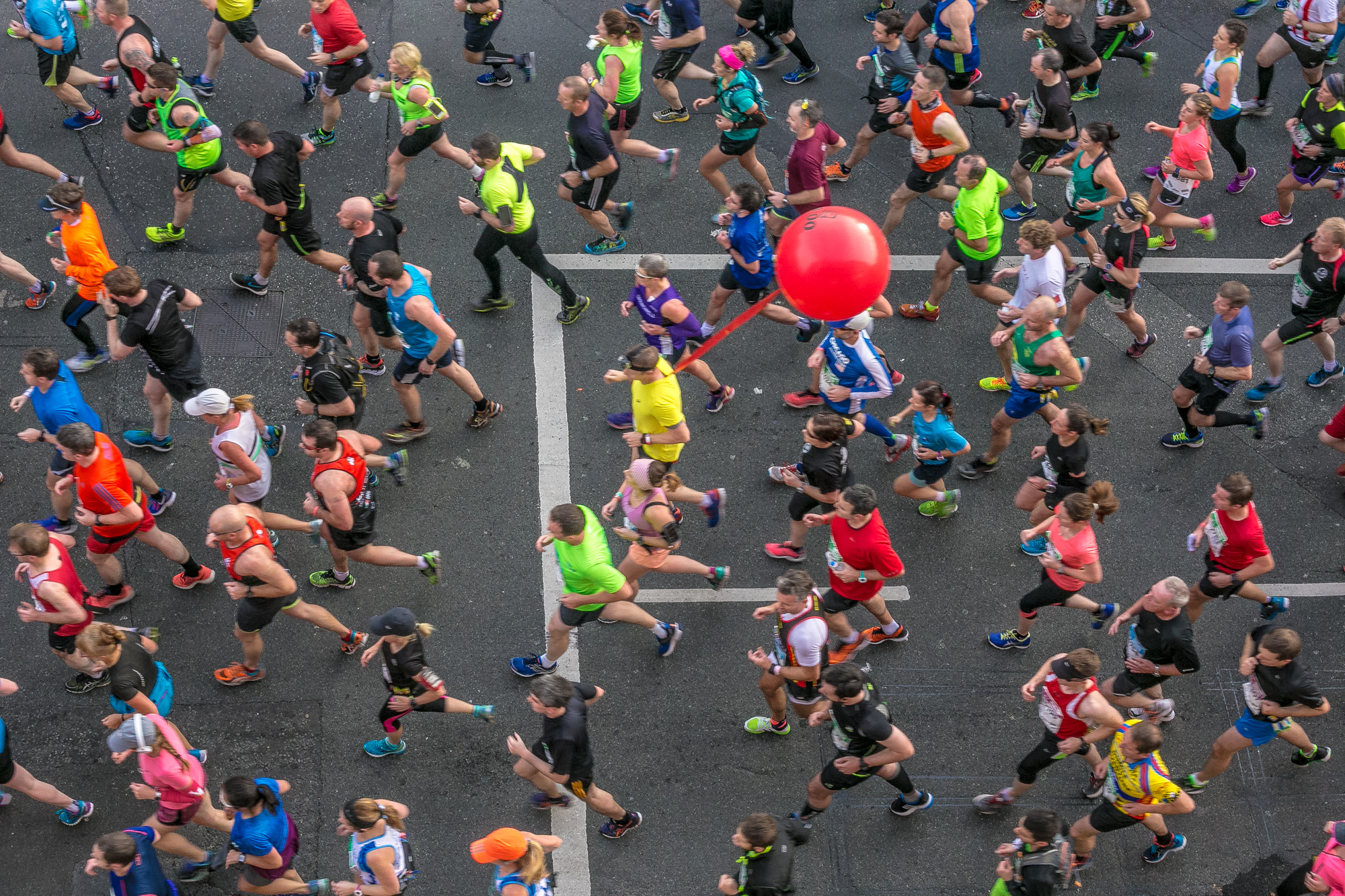 Dublin Marathon, Stoneybatter, Dublin October 2016
