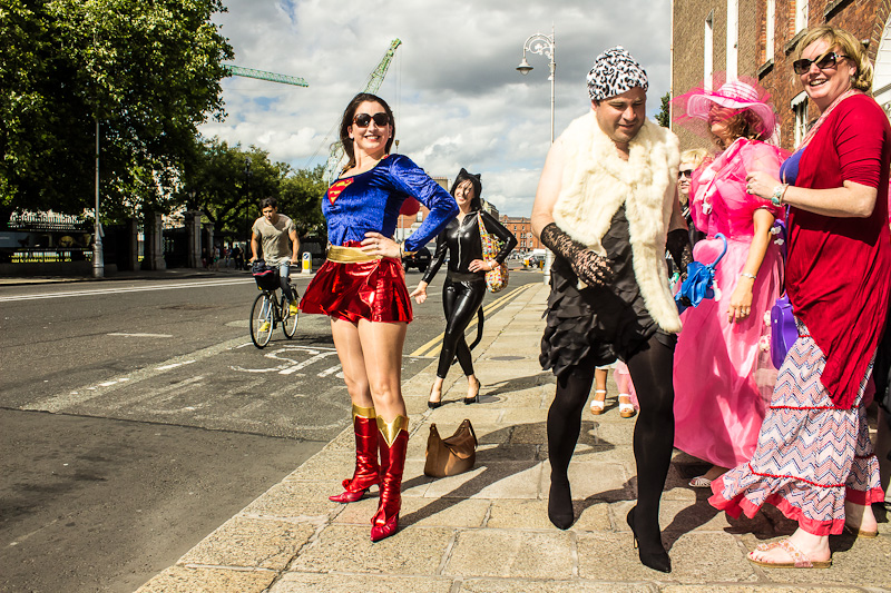 Hen Party, Merrion Square, Dublin March 2016