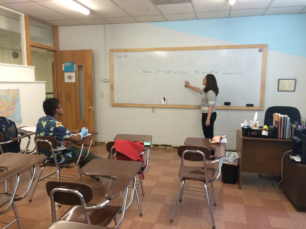 Teaching in the classroom