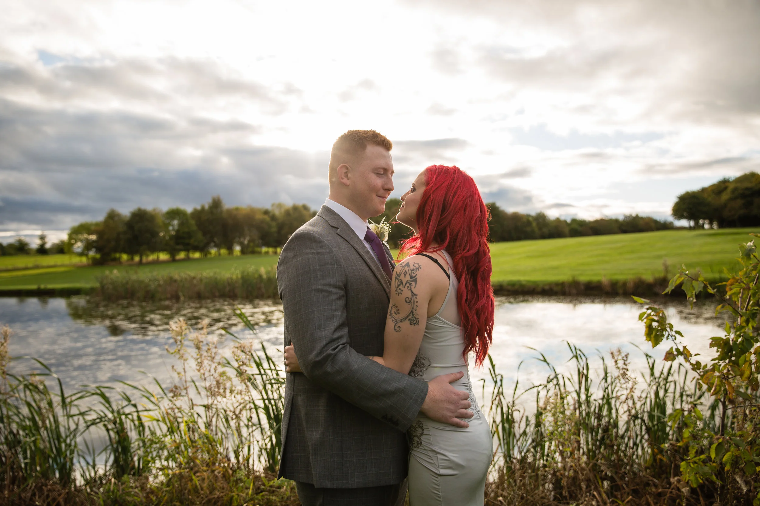 Autumnal wedding at Romanby Golf Club, Northallerton