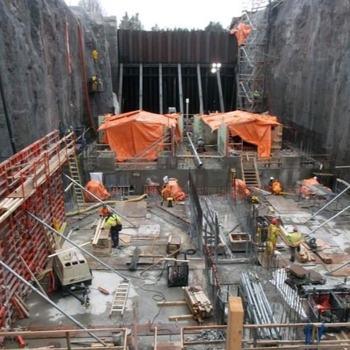 Safety / Access / Rescue for Dam Building & Repair