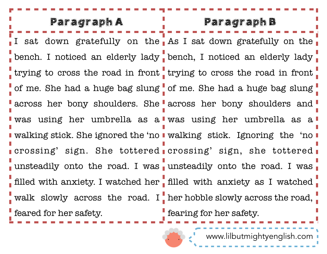 creative writing sentences to use