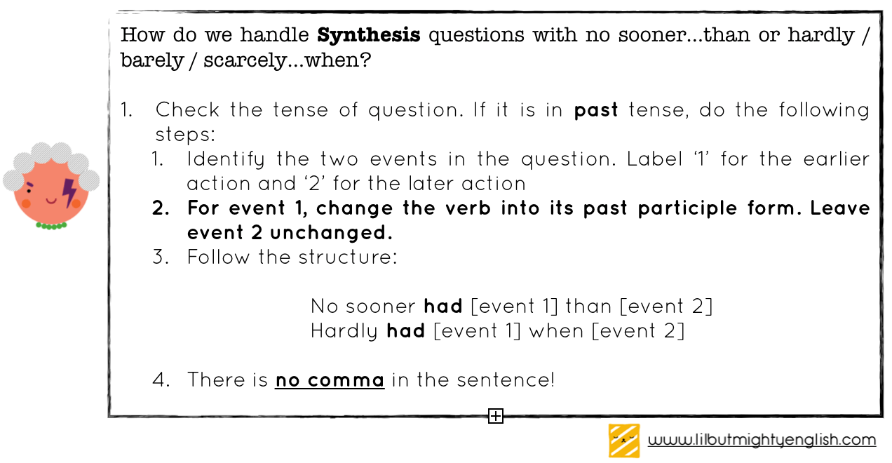 Psle Tips Killing 2 Birds With 1 Stone Revise Synthesis And Grammar With These 4 Question Types