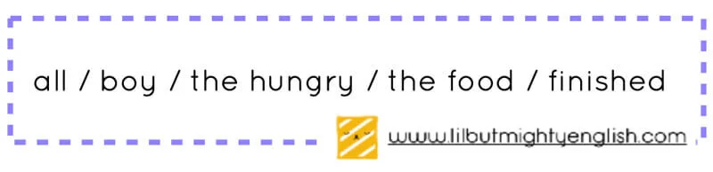 Lil' but Mighty English Blog - Lower Primary