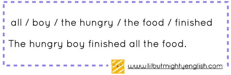 Lil' but Mighty English Blog - Lower Primary