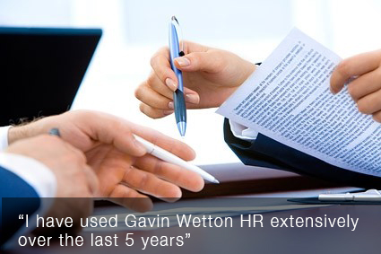  Gavin Wetton HR Consultant 