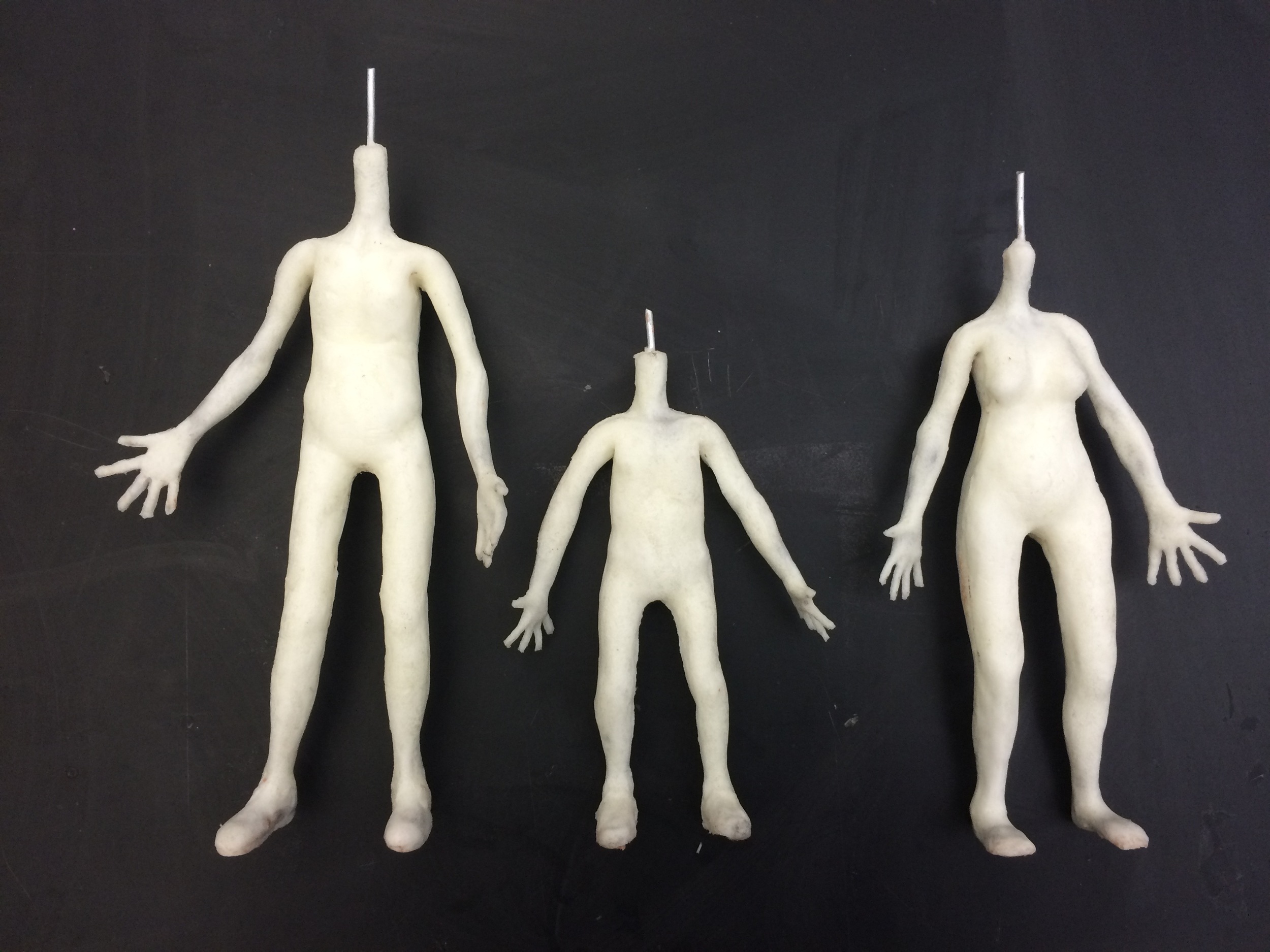 Final foam casts