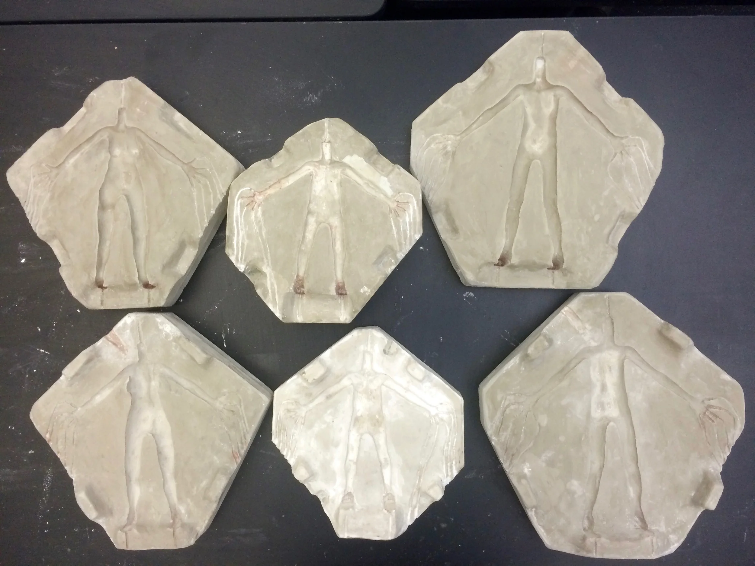 Final molds of the family