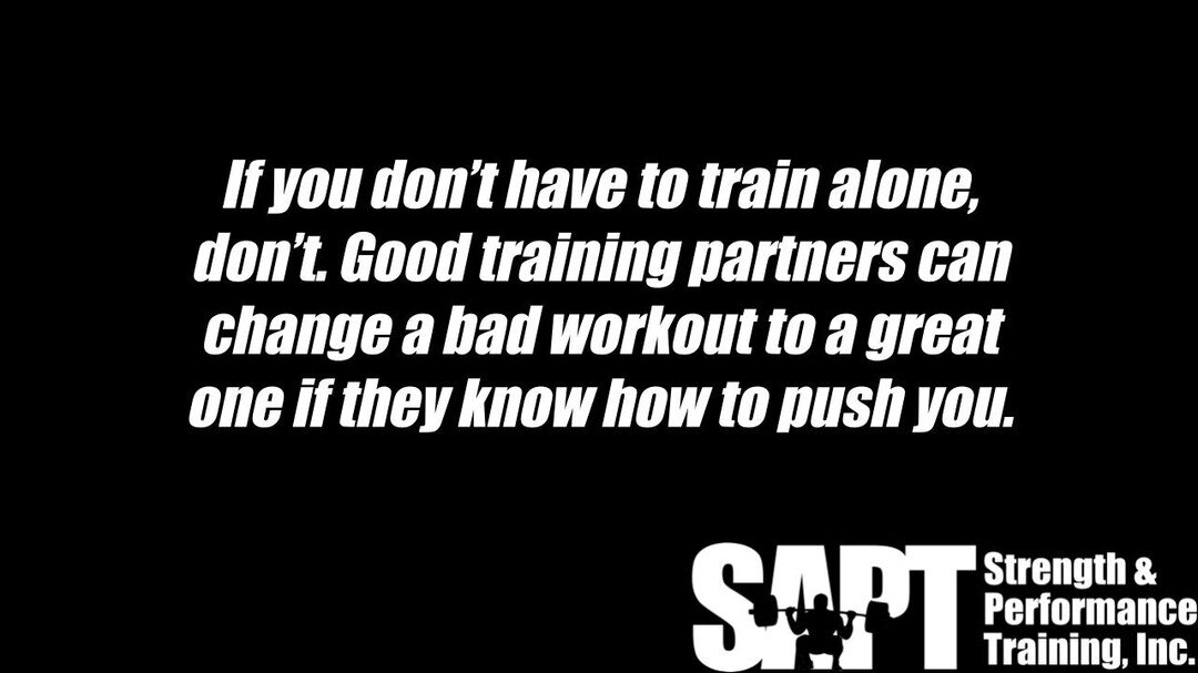 Here at SAPT, coaches and interns train together 2-4 times a week. While this allows us to coach them on exercises and make sure they are learning the training process, this isn't the most important thing they learn from training with the coaches. Th
