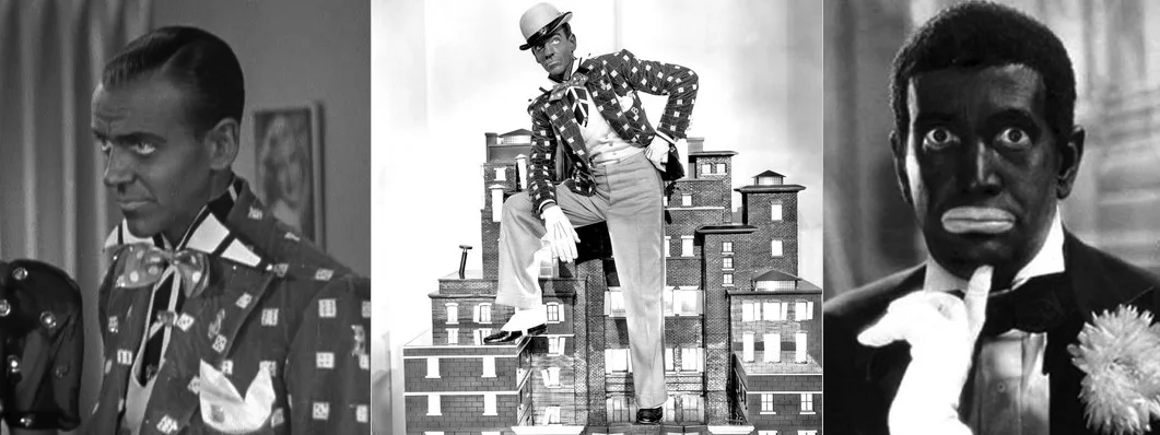 Left and center: Astaire vs Jolson, right. 