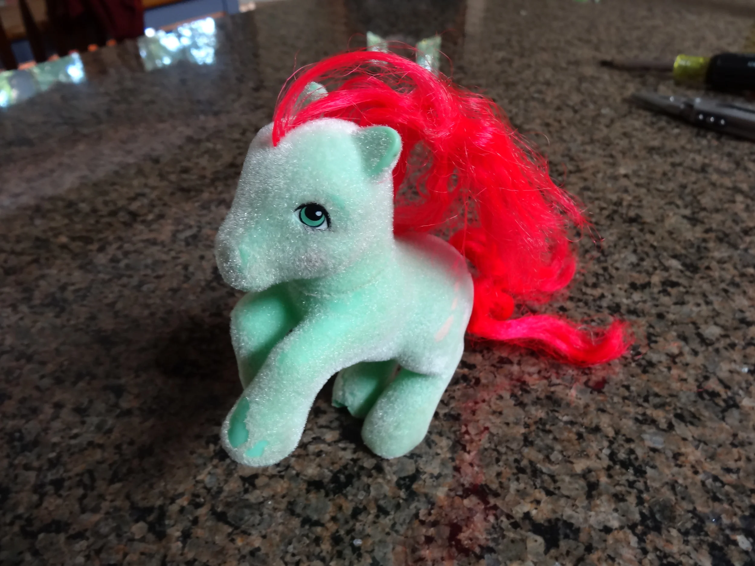 My Little Pony So-Soft Restoration Part 3- Paint and Hair