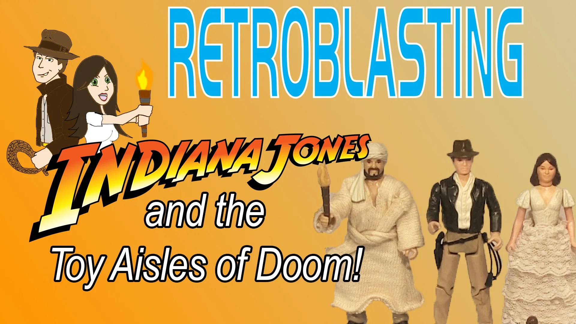 Indiana Jones Toys of the 1980s - Vintage Toy Review Kenner LJN Hasbro