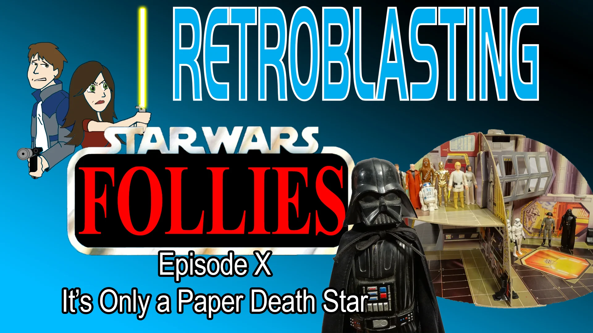 Star Wars Follies X: Palitoy Death Star Playset - Vintage