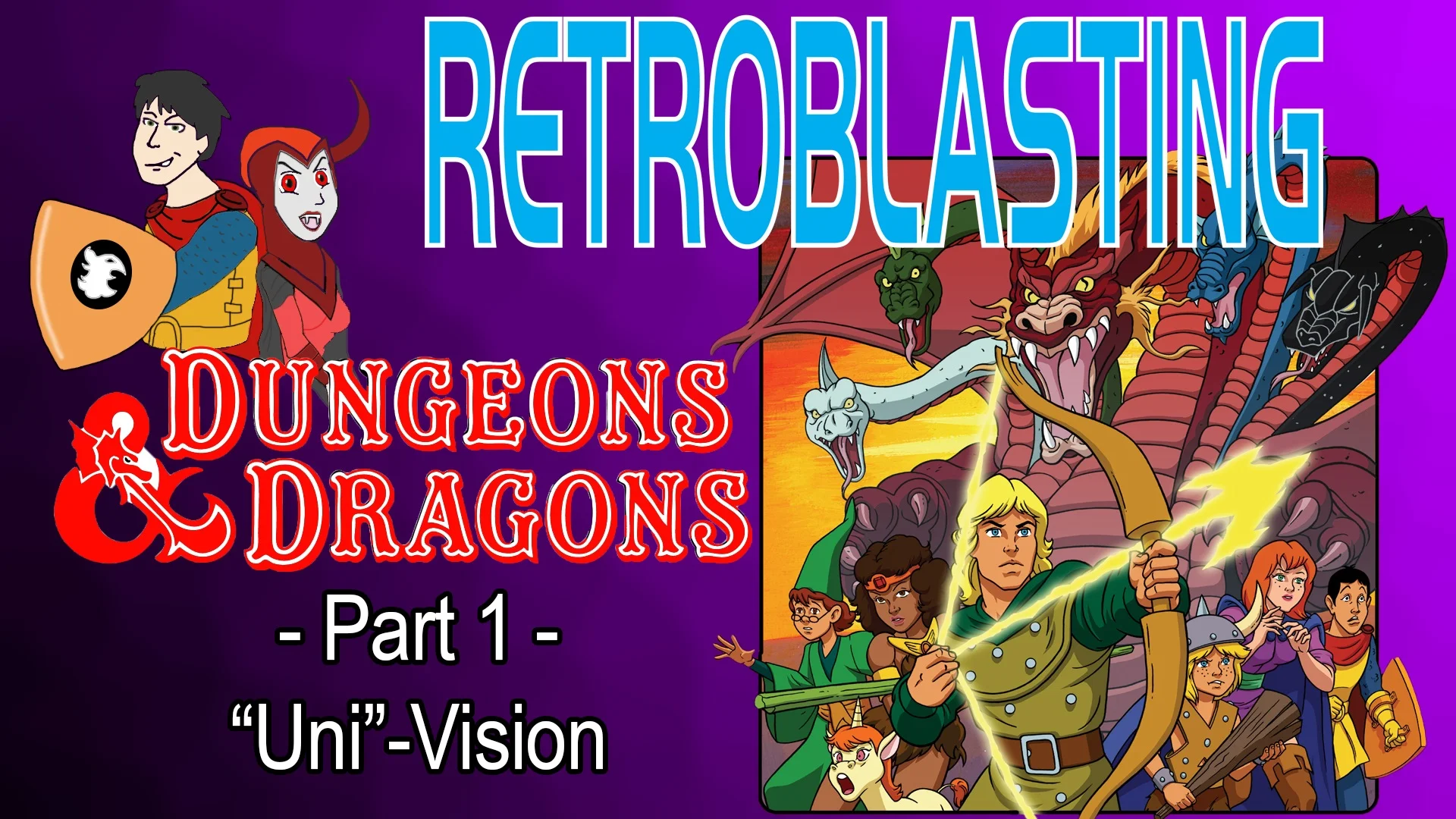 Dungeons & Dragons- Classic Cartoon Review 1980s