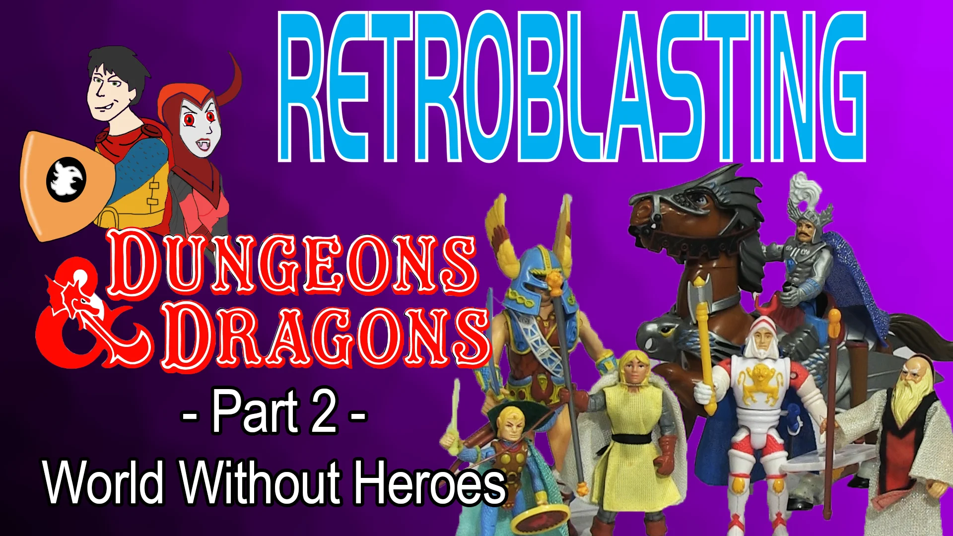 Dungeons & Dragons Part 2: AD&D Vintage Toy Review LJN 1983