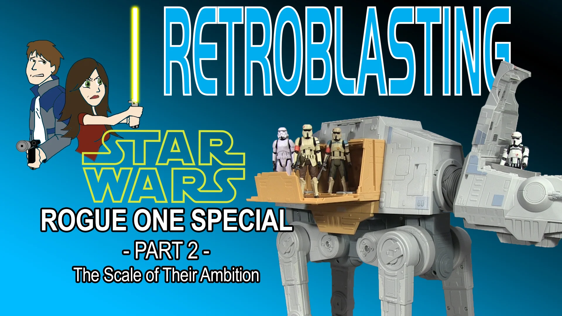 Star Wars Rogue One SPECIAL: Part 2/2 - RetroBlasting Toy Review Hasbro