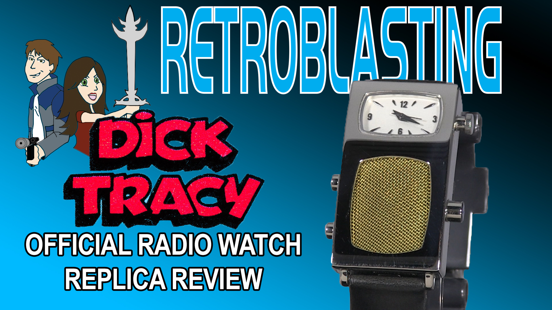 Dick Tracy Radio Watch Official Replica Review - Ivory & Horn 70th Anniversary