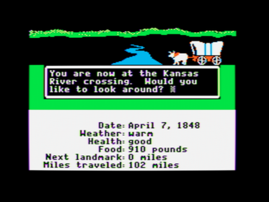 Oregon Trail - so many of us played it at school.
