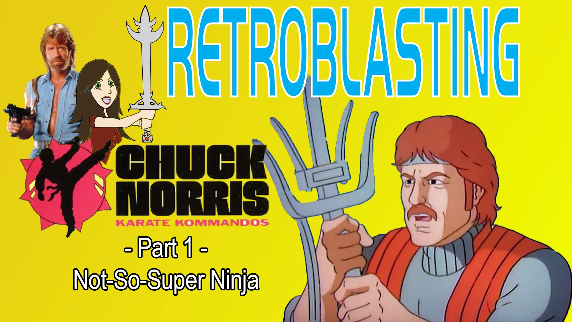 Chuck Norris Karate Kommandos - Classic Cartoon Review 1986