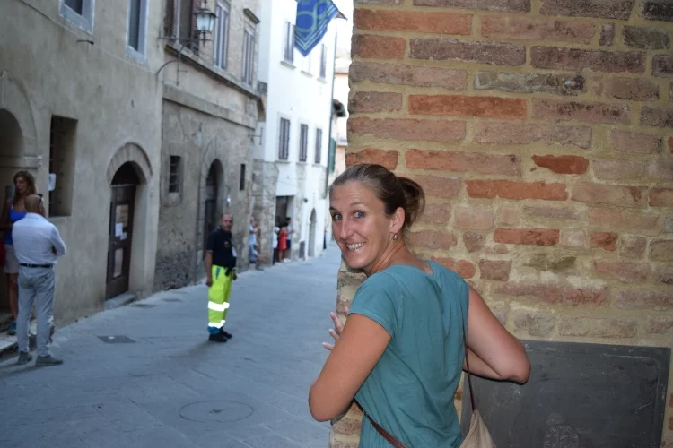 Waiting for the race to begin!