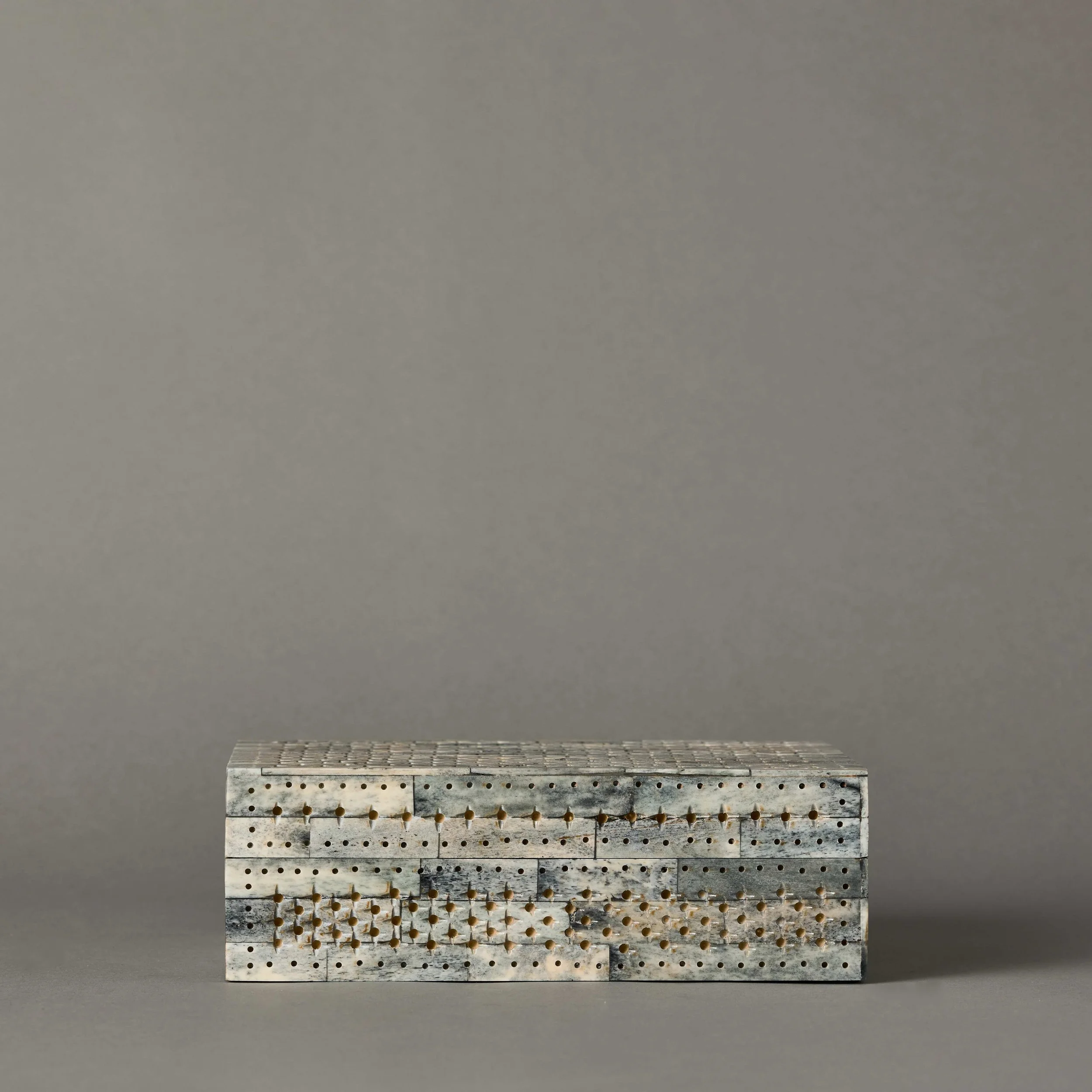 Grey Pierced Box | Small
