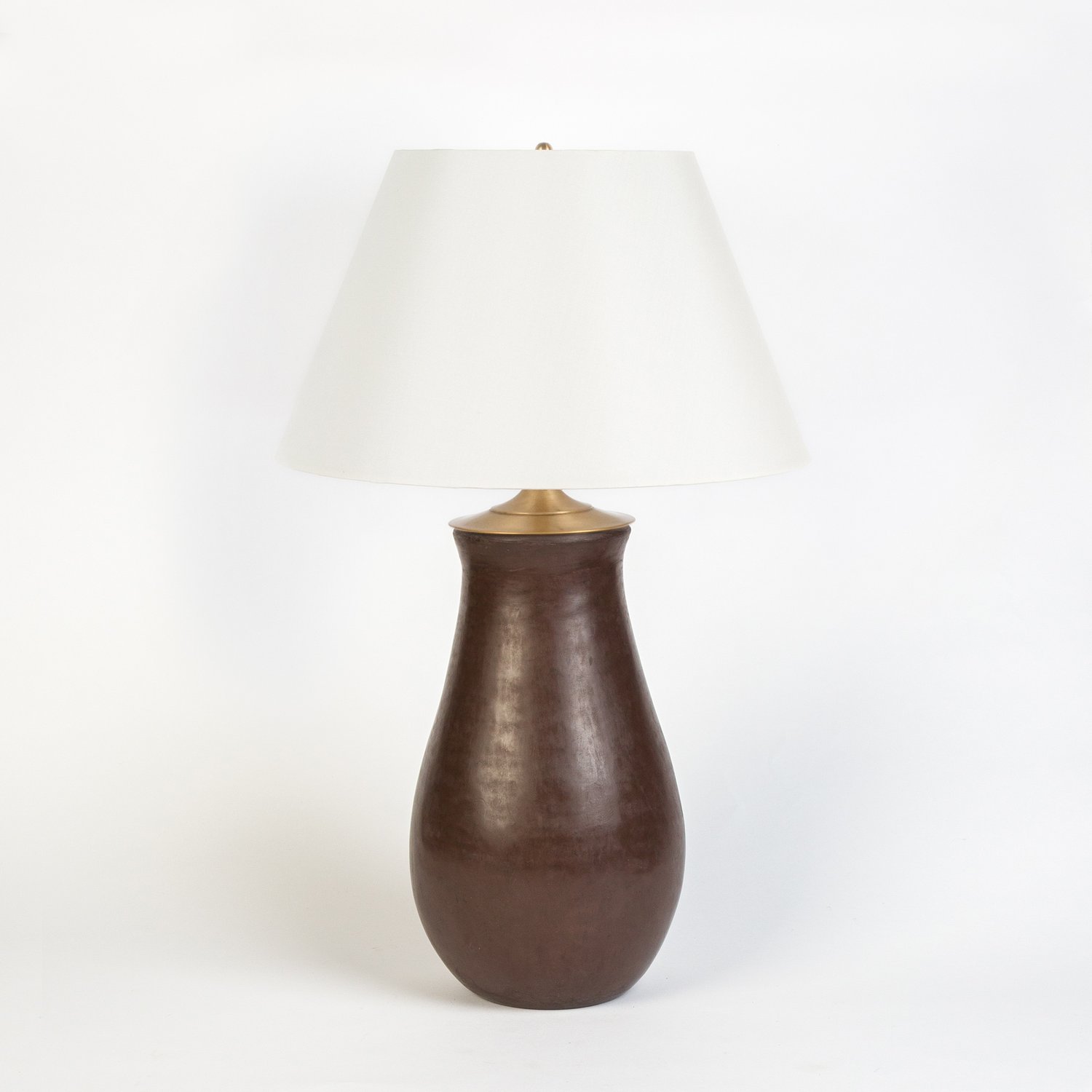 Speels Uitmaken Acht Tadelakt Bulb Table Lamp | Brown — Dixon Rye®