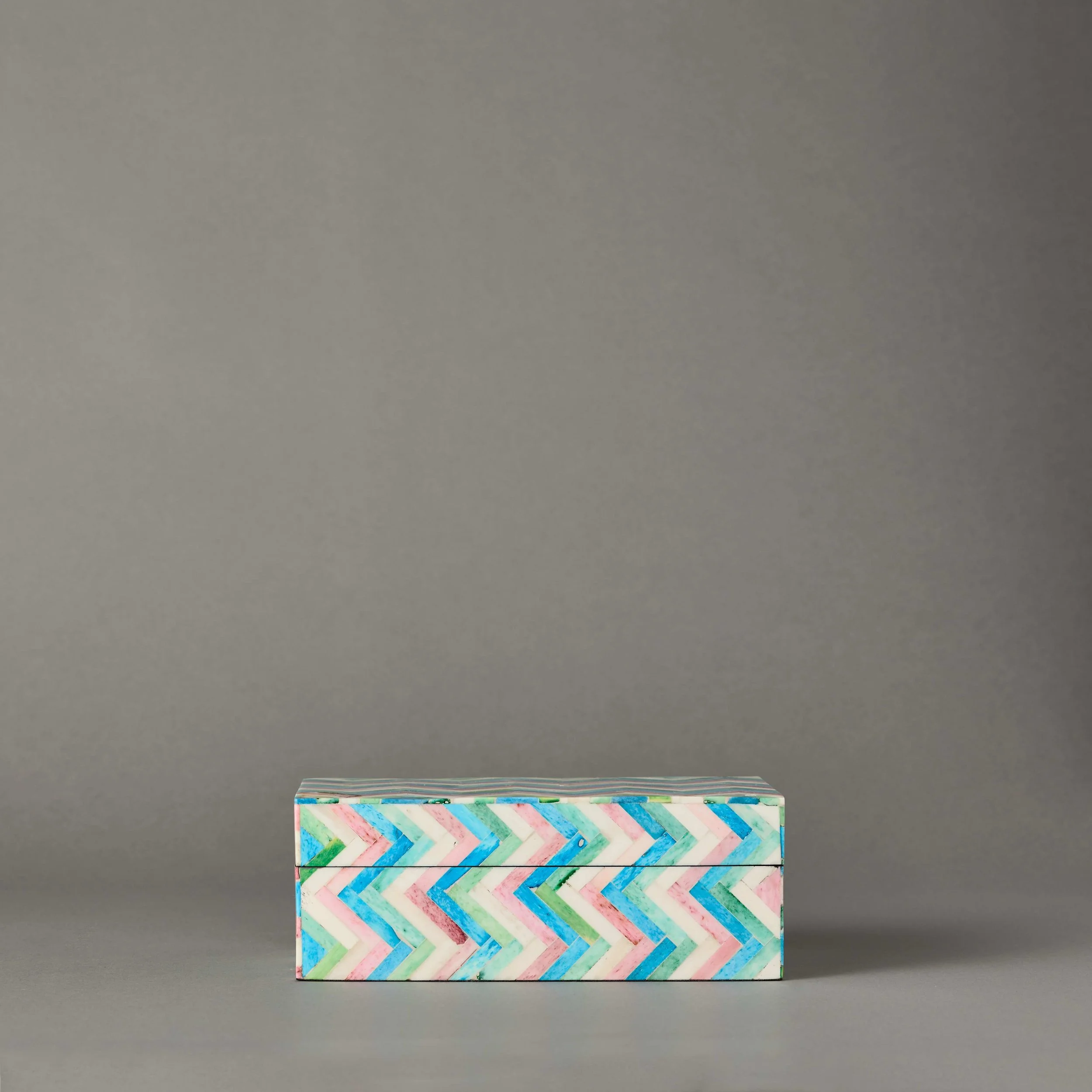 Pastel Chevron Box | Small