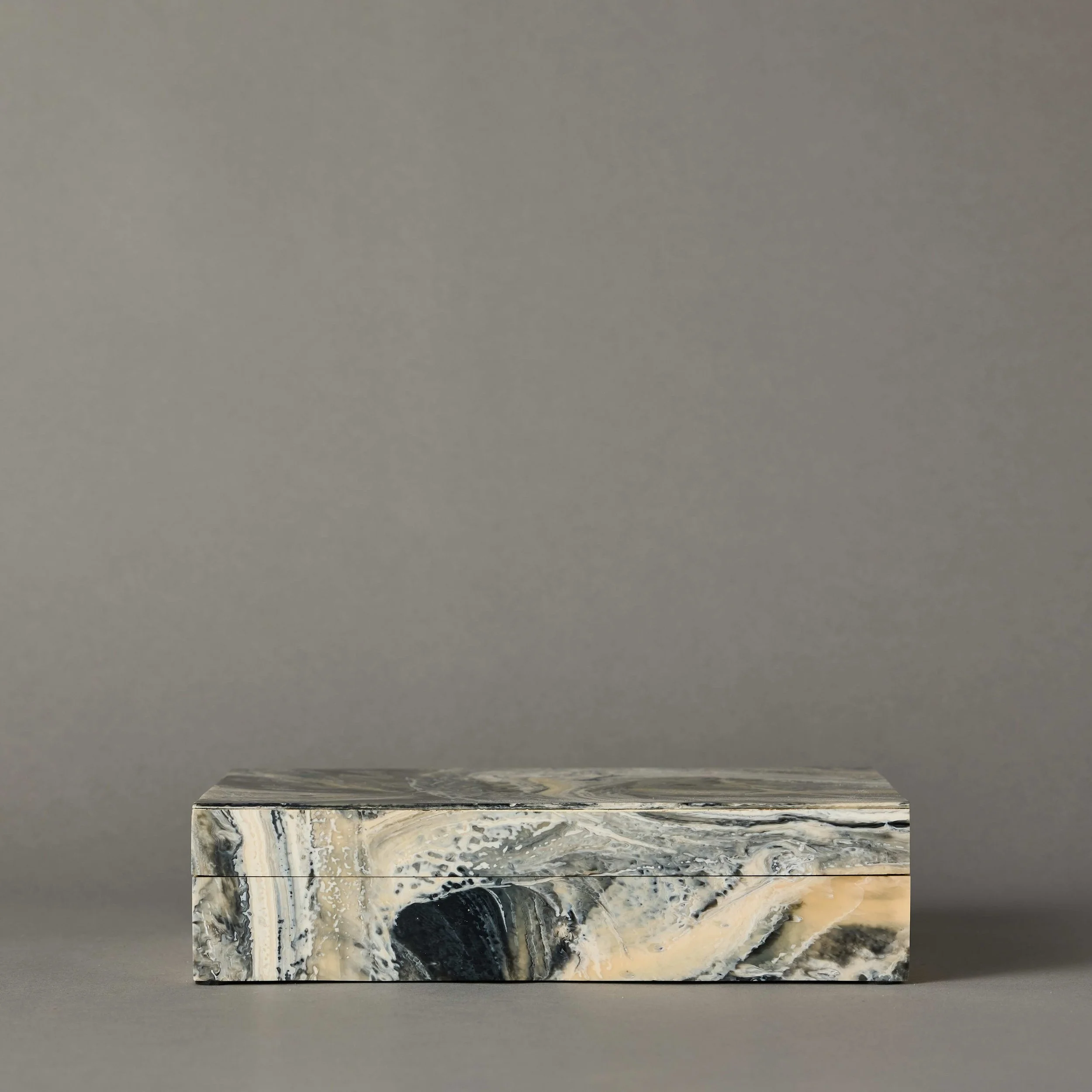 Grey Marble Box | Medium