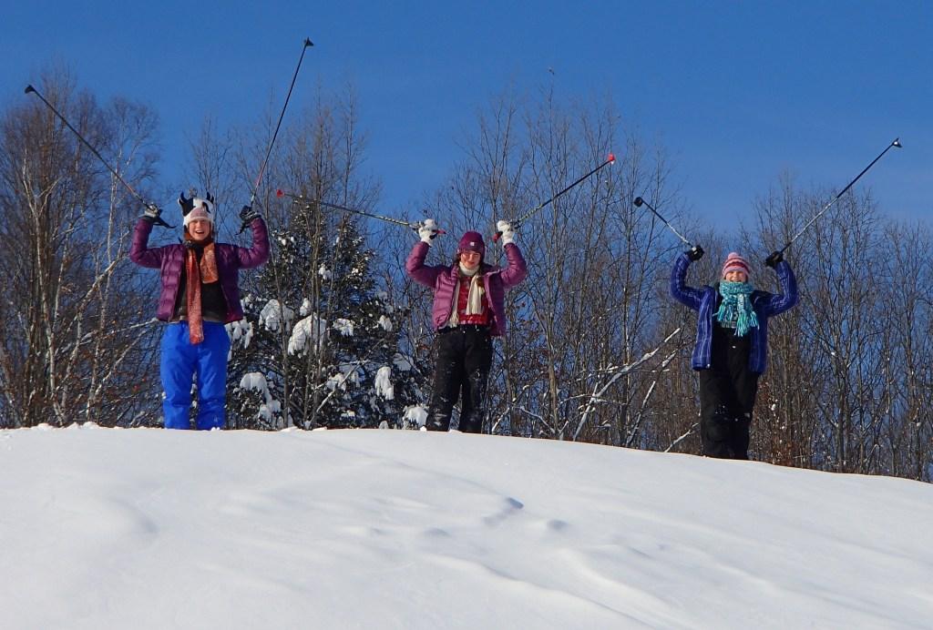 Enjoying Hartland's Winter Trails!