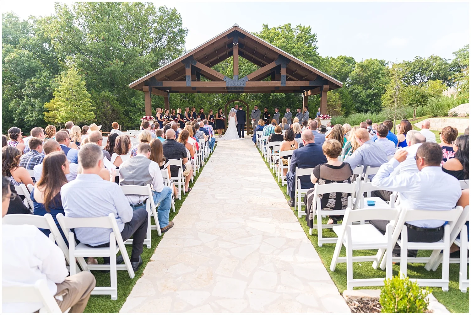 summer blush and navy wedding at Stone Hall at The Springs in McKinney, Texas, Jason & Melaina Photography, www.jasonandmelaina.com