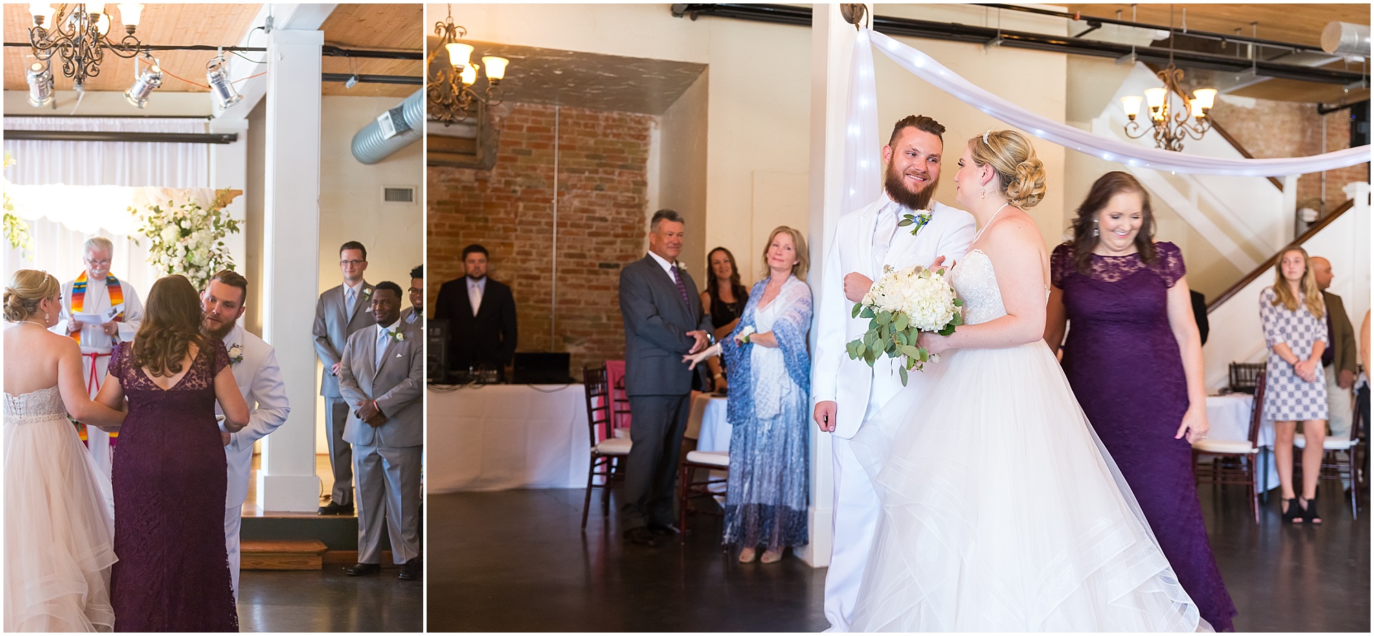 Downtown warehouse wedding in Waco, Texas - www.jasonandmelaina.com