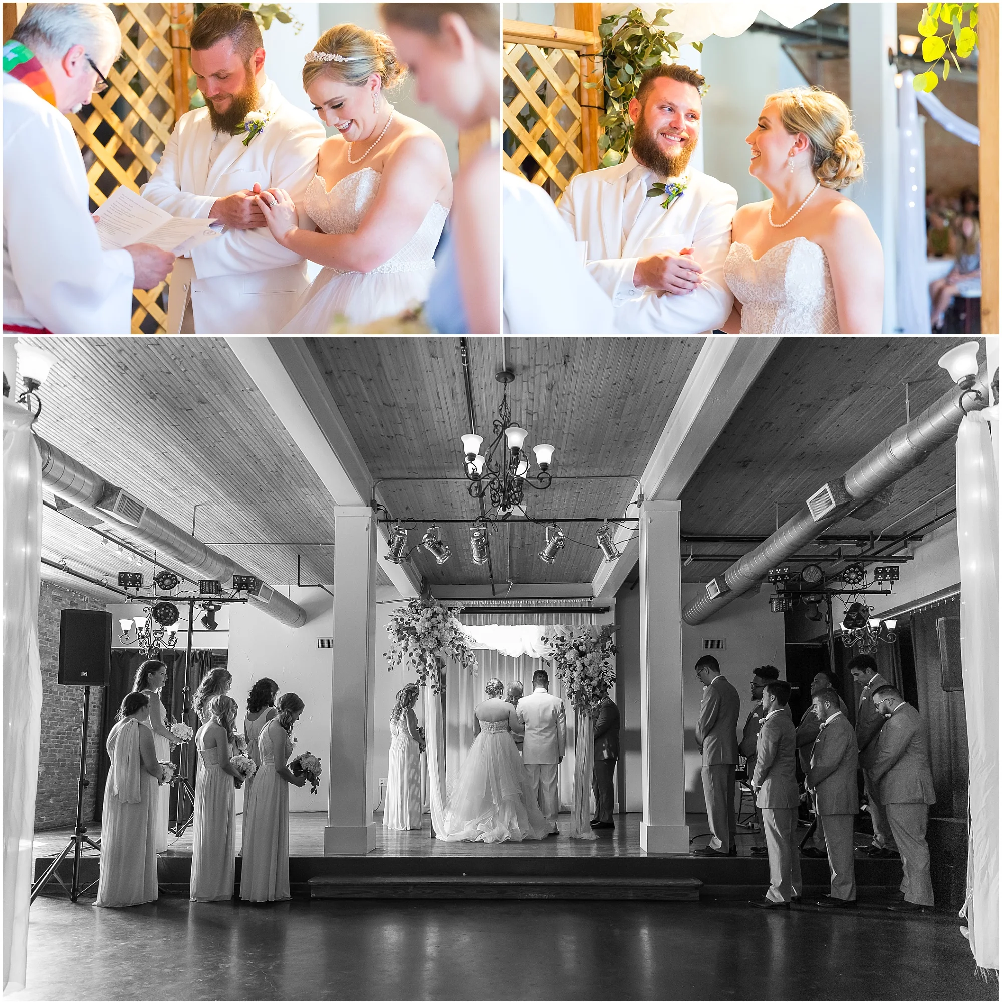 Downtown warehouse wedding in Waco, Texas - www.jasonandmelaina.com