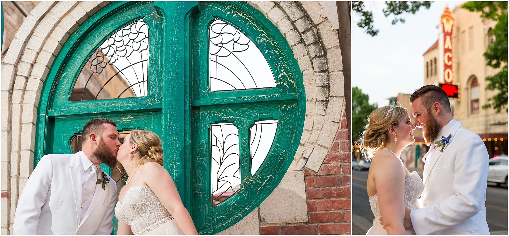 Downtown warehouse wedding in Waco, Texas - www.jasonandmelaina.com