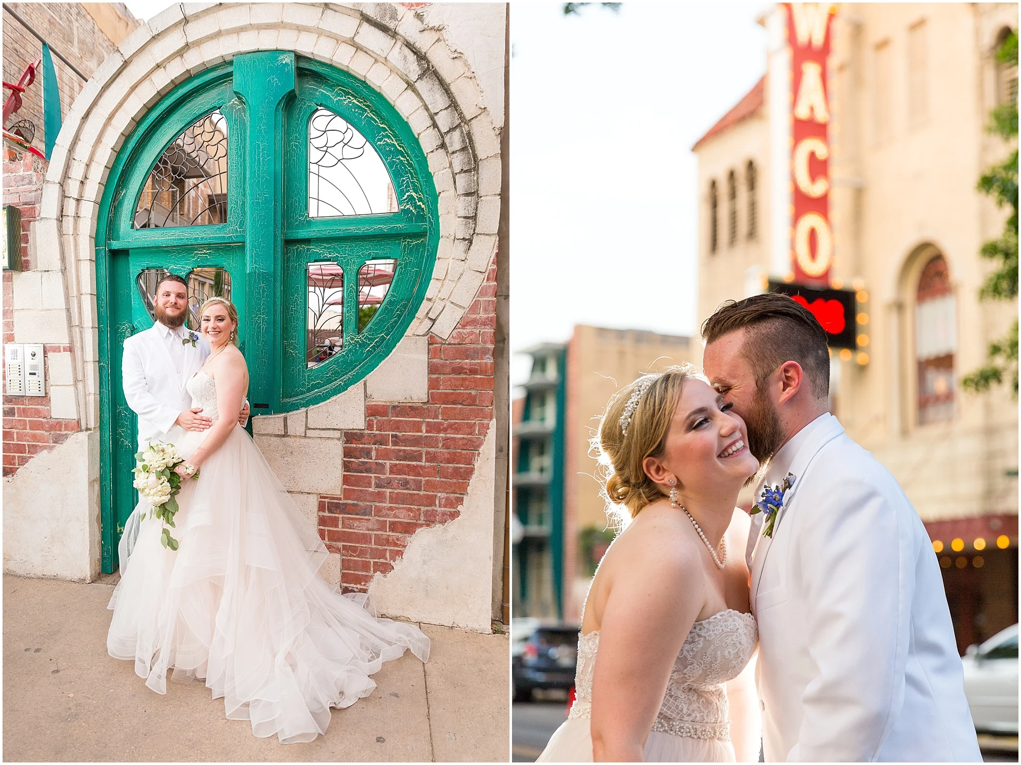 Downtown warehouse wedding in Waco, Texas - www.jasonandmelaina.com