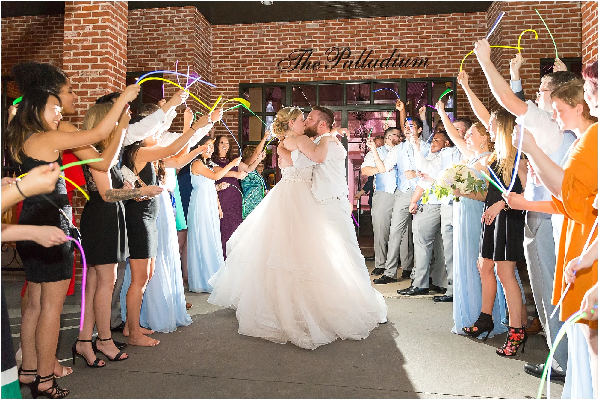 Wedding at The Palladium in downtown Waco - www.jasonandmelaina.com