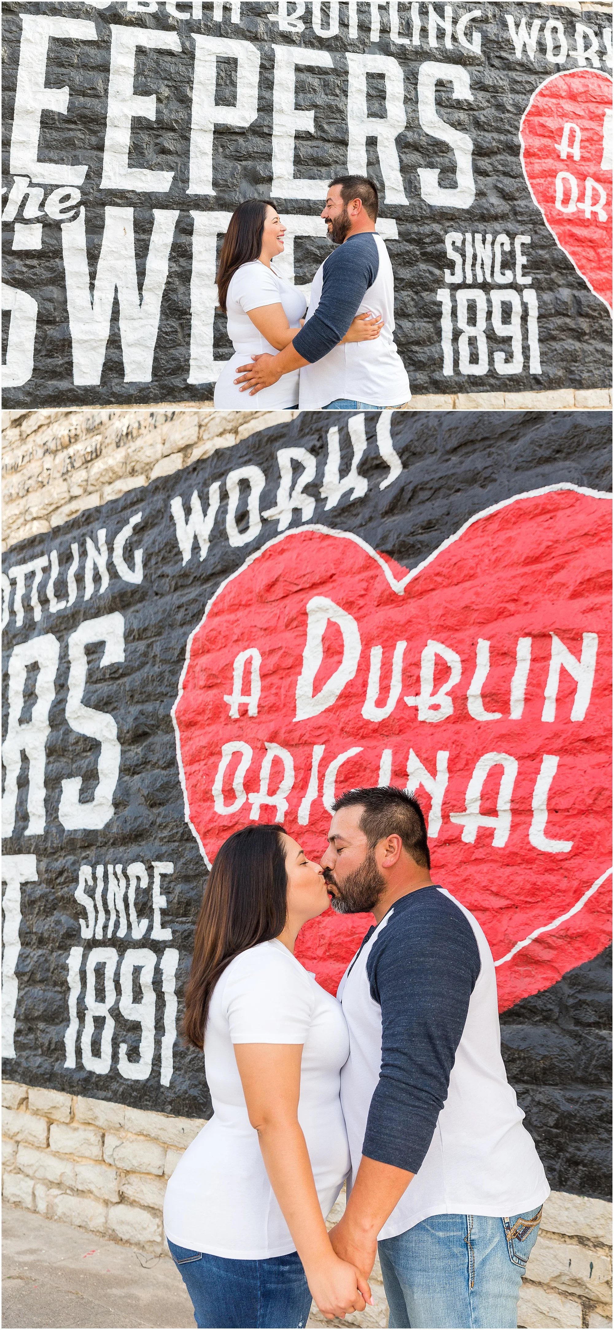 Fun engagement portraits in Dublin, TX - Jason & Melaina Photography - www.jasonandmelaina.com