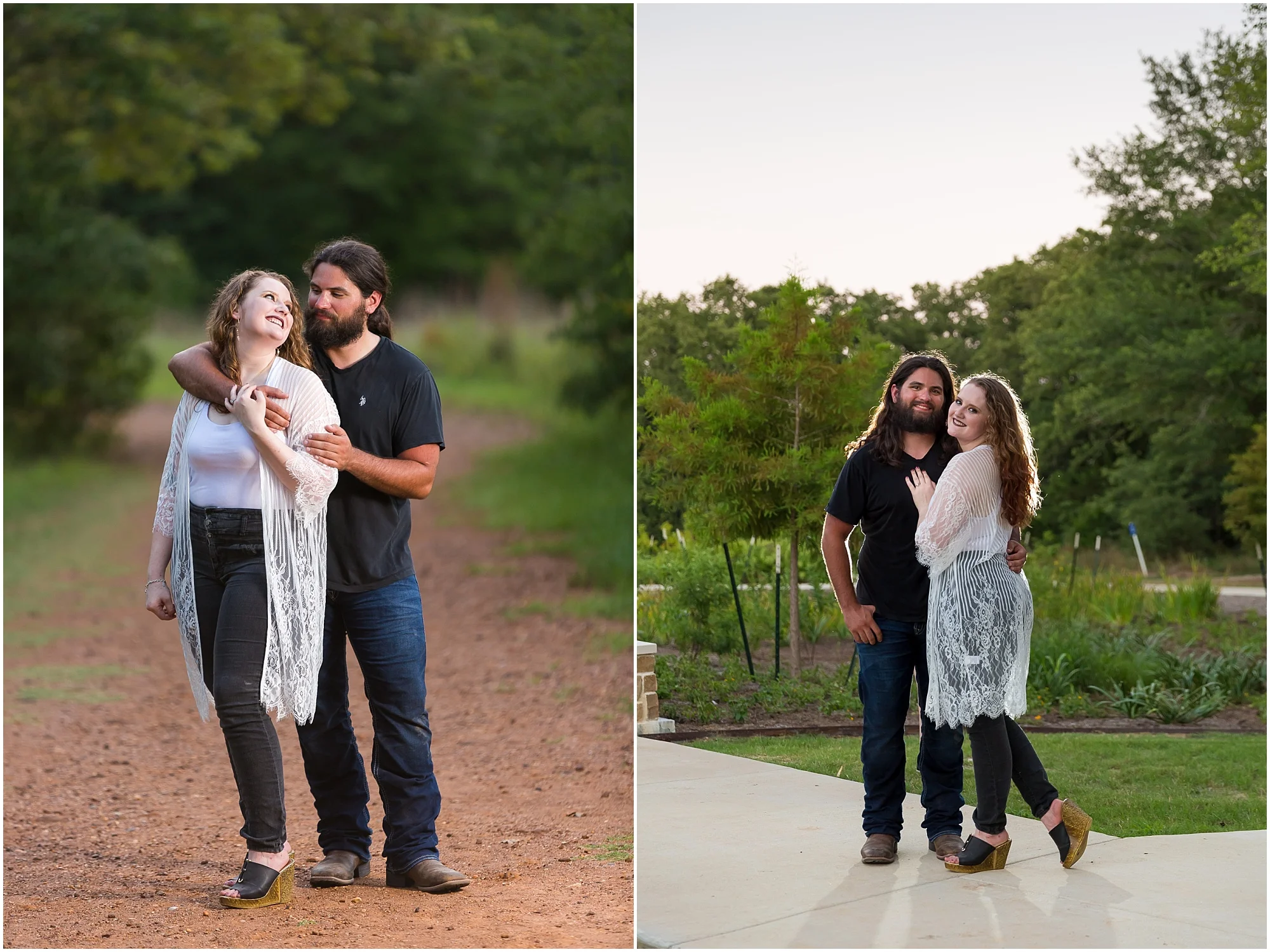 Lick Creek Park Engagement Photos, College Station - Jason & Melaina Photography - www.jasonandmelaina.com
