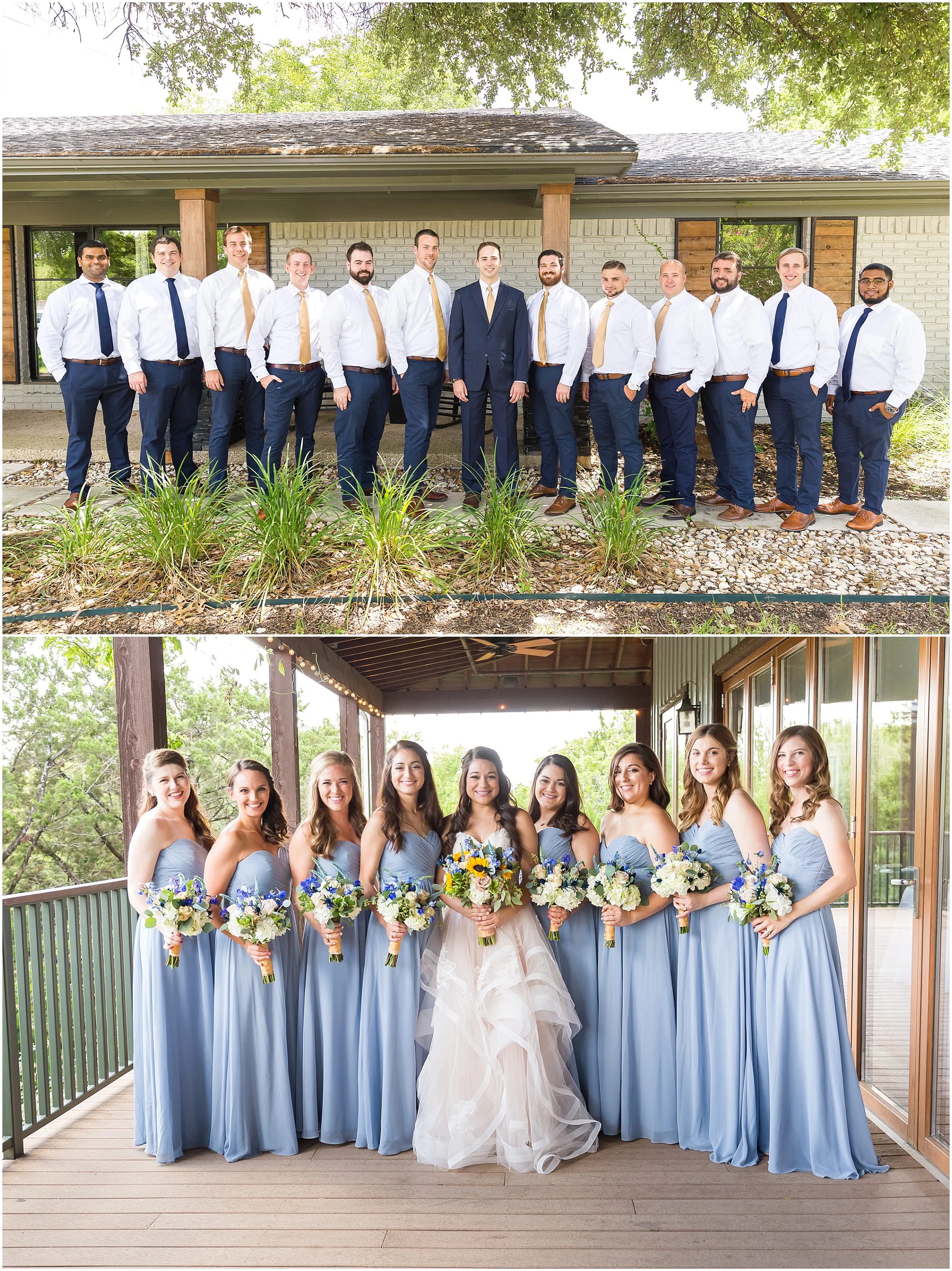 summer wedding at the Carleen Bright Arboretum in Waco, Texas - Jason & Melaina Photography - www.jasonandmelaina.com