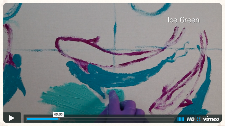 Finger Painting for Adults with Iris Scott! — Vermont Art Supply